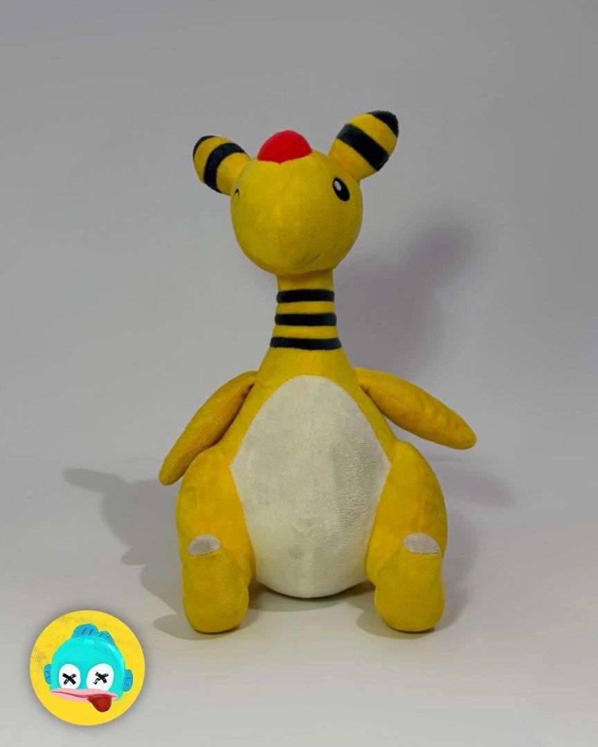 AMPHAROS PLUSH BANPRESTO POKEMON (Category: Plushies & Soft Toys) located in Dinalupihan. Submitted by tunakechupp (Listing ID 1469821221, Image 2). Description: 💛 AMPHAROS PLUSH! ⚡️🐑✨ 🧸 Pokémon – Ampharos Wink Super Soft Plush Ver. 🏷️ Banpresto | Japan 💰 ₱400.00 ✨ Pay as you order! First to pay = first to claim! 💸 Price is negotiable for 5+ orders >__< 📍 Location: Pampanga 📦 Shipping: J&T Express ✉️ DM us to order! #Ampharos #PokemonPlus