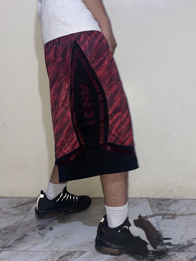 AND1 Shiny Dark Red Shorts (Category: Shorts) located in Manila. Submitted by dathriftt (Listing ID 1469821957, Image 1). Description: AND1 DARK RED SHORT Waist: Freewaist (With Lace) Length:21.5 Thigh: 15 Hem: 14 -Excellent Condition -Colorrate: 9.8/10 -Issue: himulmol -Complete Tags & Washtags.