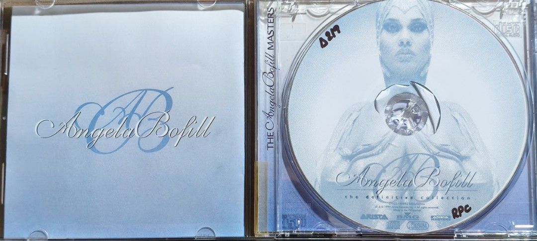 Angela Bofill The Definitive Collection CD (Category: CDs & DVDs) located in Manila. Submitted by ruelcabrer77078 (Listing ID 1469783243, Image 2). Description: - Artist & Title: Angela Bofill - The Definitive Collection - Label & Year: Arista Records, 1999 - Tracklist: 17 digitally remastered career-spanning tracks, including a duet with Boz Scaggs - Format: Jewel case with original booklet insert and back track listing - Origin: Made in the Phi