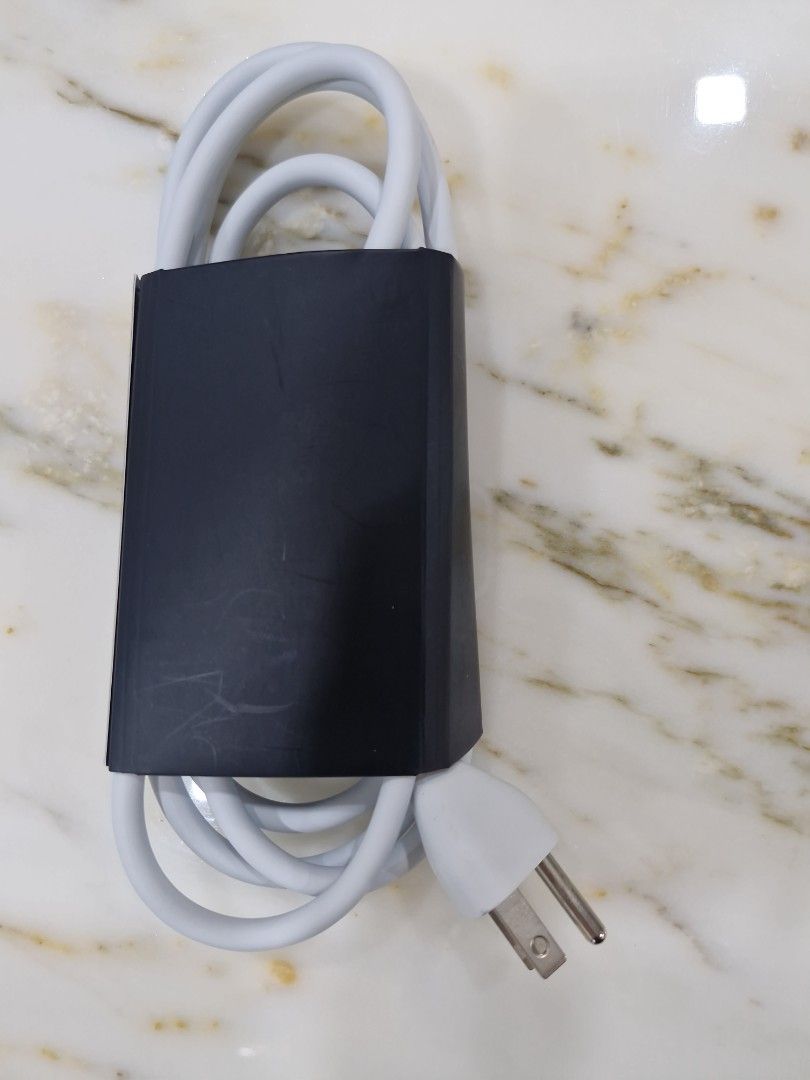 Apple Power Adapter with Plug Head and Cable (Category: Chargers & Cables) located in Quezon City. Submitted by thercor (Listing ID 1469945288, Image 1). Description: Genuine Apple power adapter cord - never used .