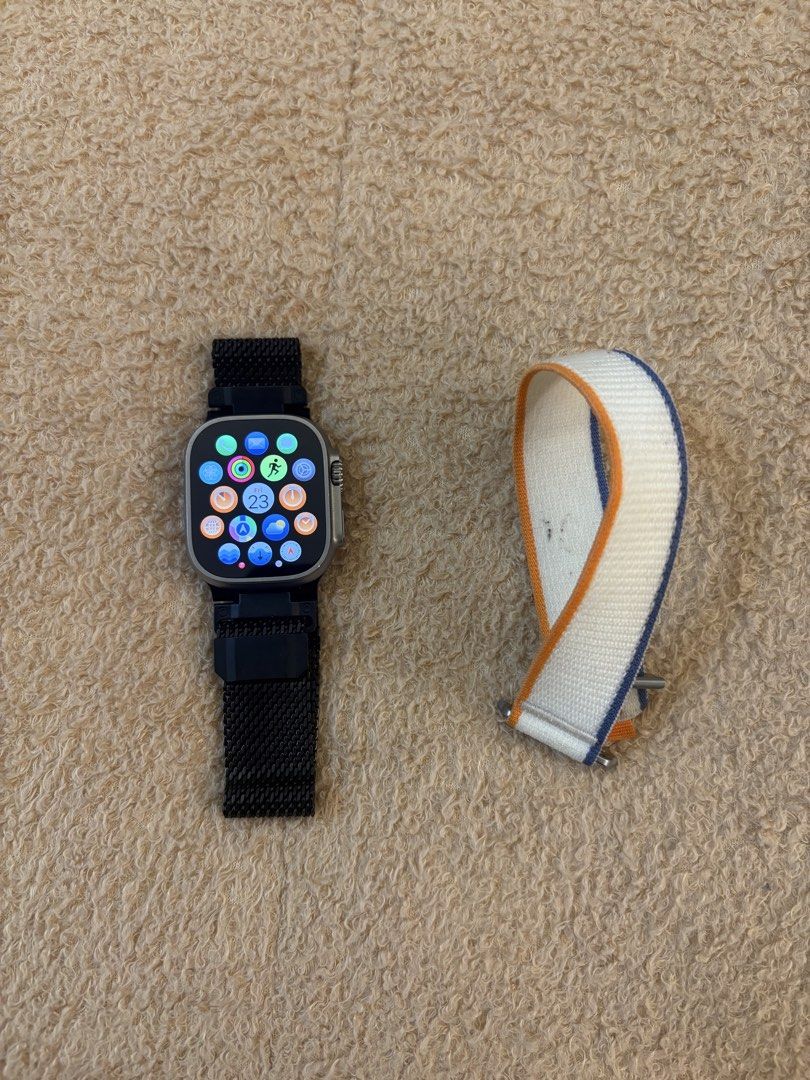 Apple Watch Ultra 2 49mm GPS + Cellular (Category: Wearables & Smart Watches) located in Iloilo. Submitted by mr_mugatu (Listing ID 1469876824, Image 1). Description: Meetups: BGC, Mckinley area Don’t hesitate to message me .