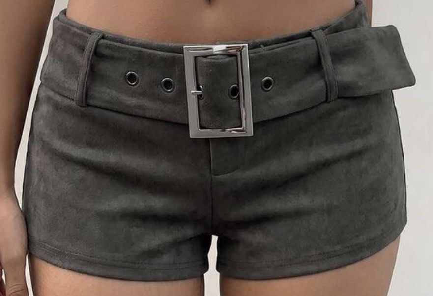 army green leather shorts (Category: Shorts) located in Manila. Submitted by cleverforest.5108cc (Listing ID 1469903905, Image 1). Description: .
