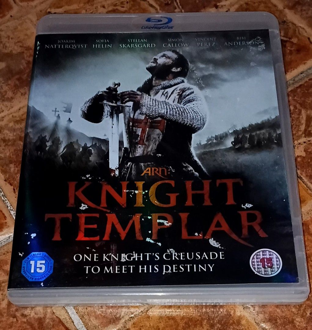 Arn: Knight Templar Blu-ray Movie (Category: CDs & DVDs) located in Quezon City. Submitted by dancatz (Listing ID 1469762928, Image 1). Description: □ P 100.00 - Title: Arn: Knight Templar (Blu-ray) - Genre: Historical Epic / Middle Ages - Cast: Joakim Naterqvist, Sofia Helin, Stellan Skarsgård - Runtime: 130 minutes - Audio: English - Subtitles: English and Chinese - Rating: 15 - area code : B - bootleg LFB Seller's location : Brgy. Sta. Teresit