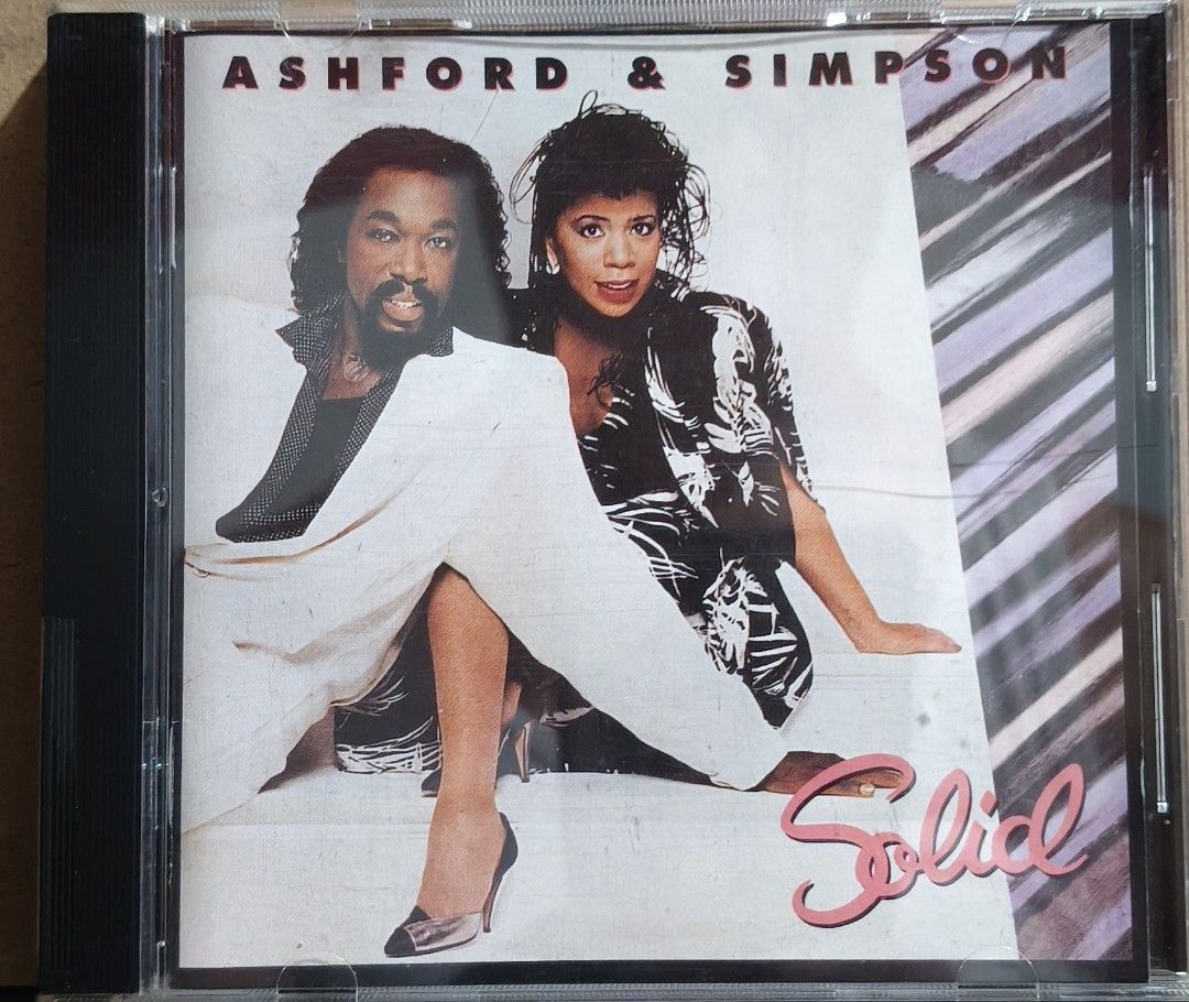 Ashford & Simpson Solid CD Album (Category: CDs & DVDs) located in Manila. Submitted by ruelcabrer77078 (Listing ID 1469782212, Image 1). Description: - Artist & Album: Ashford & Simpson - Solid - Packaging: Standard jewel case - Catalog Number: MUSCD501 - Key Tracks: Solid, Outta The World, The Jungle - Condition: Play-tested and 100% working fine - Perfect addition to your retro R&B collection!.