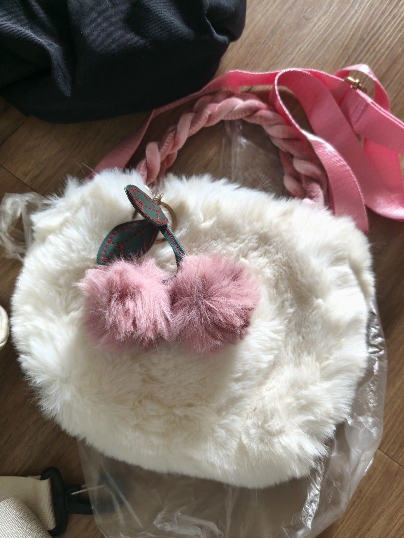 Bundle bags take all Assorted Bags Bundle (Category: Cross-body Bags) located in Taguig. Submitted by deyerreC2020 (Listing ID 1469823089, Image 2). Description: ukay , preloved bags usable bags Bag bundle for sale! Includes a +black body bag bag, +creamwhite cylindrical gym duffel, +black zippered camera bag, +fluffy white bag with cherry pom-poms, and a pink strap. +clutch nturehikw outdoor bag +denim small waist belt bag waist 32-33 strap Perf