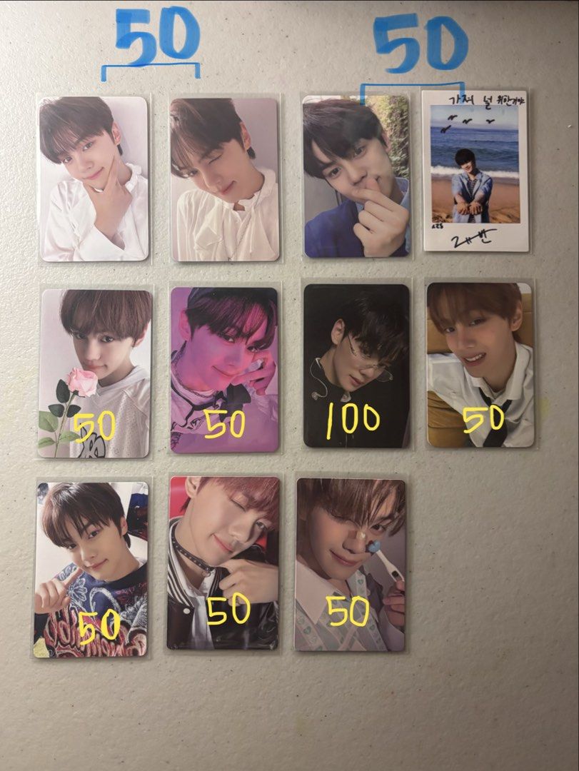 Assorted Zerobaseone Photocards (Category: K-Wave Merchandise) located in Davao. Submitted by dvnzaii (Listing ID 1469866664, Image 1). Description: Photocards are sold as tingi! Can lower prices if getting 4 or more pcs x sensi dm for condition .