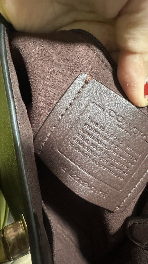 Authentic coach marlie top handle satchel (Category: Cross-body Bags) located in Caloocan City. Submitted by trebdy01 (Listing ID 1469824594, Image 3). Description: .