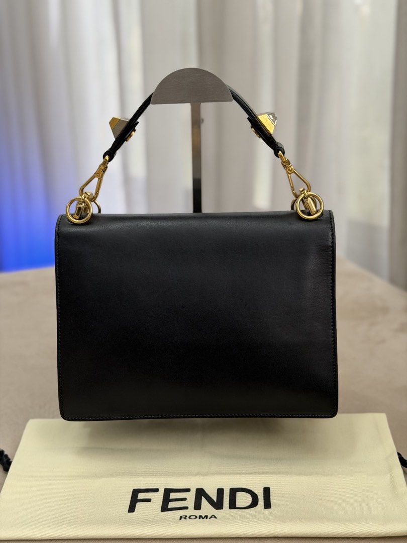 Authentic Fendi I Kan Monster Bag (Category: Luxury Bags & Wallets) located in Manila. Submitted by maria_2326 (Listing ID 1460785250, Image 2). Description: Fendi I Kan Monster Bag Guarantee Authentic With dust bag only Flaw: no long chain strap Location: Manila/QC.