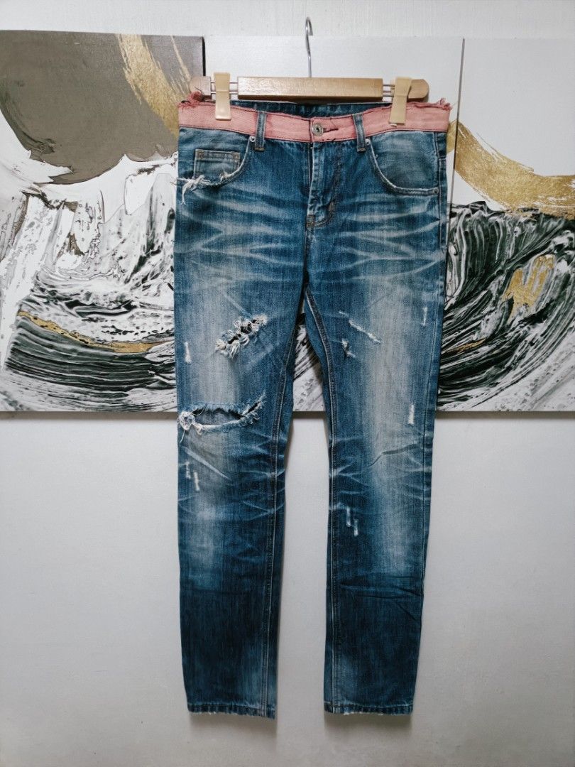 AUTHENTIC Japanese M★R Designed by maverick (Category: Jeans) located in Manila. Submitted by bvnnie (Listing ID 1469914527, Image 2). Description: AUTHENTIC Japanese M★R Designed by maverick Actual dimes using inches Waistline /Widht Lenght/haba Leg opening Asian fitting is Large Like new Condition Issue, 0 Message if you have any other quetion about sizing. I can do meet up Pampanga specially near my location and we do shipping nation wide I'm 
