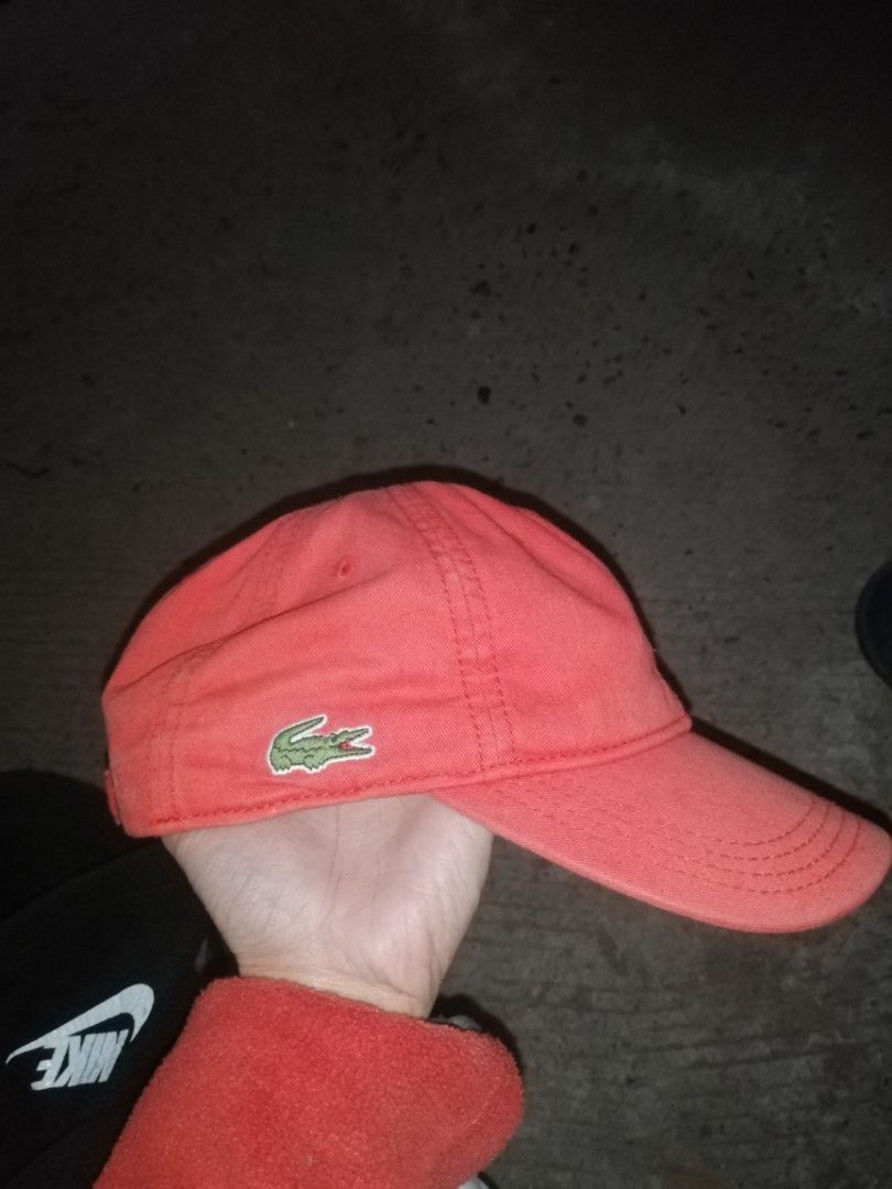 Authentic Lacoste Cap (Category: Caps & Hats) located in Manila. Submitted by justthriftright. (Listing ID 1469801619, Image 1). Description: excellent condition no issue need wash only.