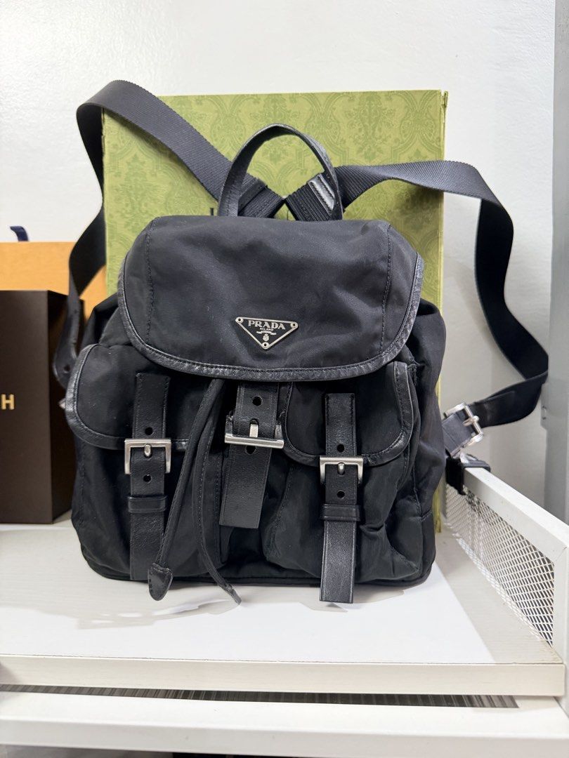 Authentic prada backpack mini (Category: Luxury Bags & Wallets) located in Caloocan City. Submitted by alavishglam (Listing ID 1469761849, Image 1). Description: .