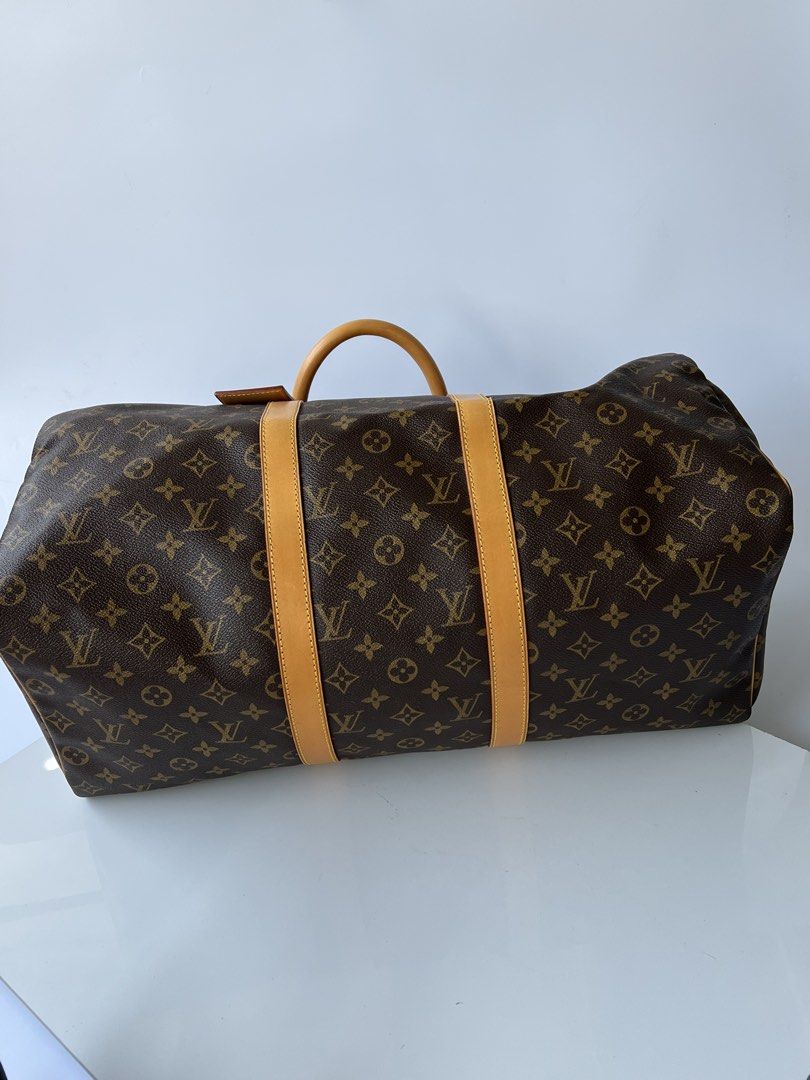 Authentic preloved Louis Vuitton LV Keepall 50 Bag (Category: Luxury Bags & Wallets) located in San Pablo. Submitted by misskittyph (Listing ID 1469776323, Image 3). Description: Monogram Keepall 50 Crossbody Bag ▪️55k only Made in France with datecode SP0097⠀⠀⠀⠀⠀⠀⠀⠀ 9/10 condition With dustbag and luggage tag Layaway options available 💯Guaranteed authentic or your money back Contact number in bio.