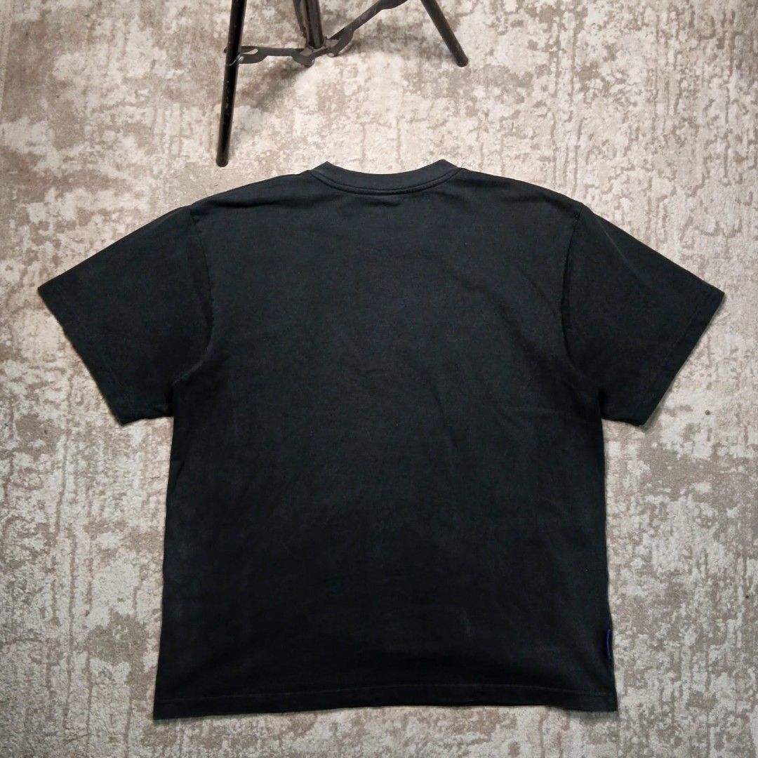 Authentic Wassup Tshirts Black Size XL (Category: Tshirts & Polo Shirts ) located in Llanera. Submitted by baka_thriftmo (Listing ID 1469842540, Image 3). Description: Good Condition 👍🏻 Size XL No Issue Rate 8 Details asa picture Mod Of Payment Via Gcash Courier J&T +Shipping fee.