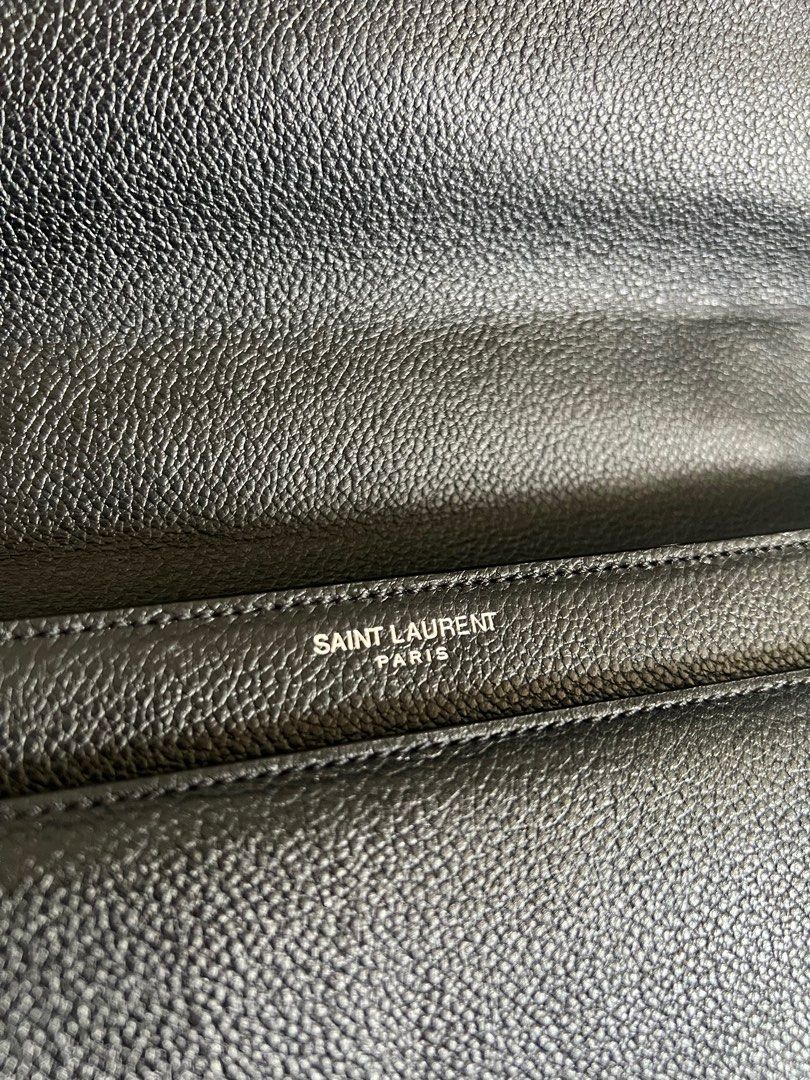 Authentic YSL Kate (Category: Luxury Bags & Wallets) located in Angeles City. Submitted by omgjenney10 (Listing ID 1469787567, Image 3). Description: Authentic No flaws Silver hardware Super nice PM for more details.
