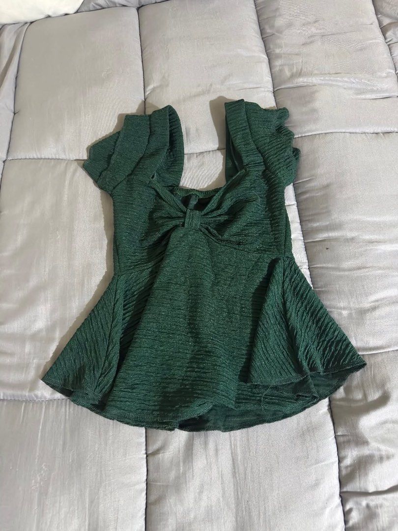 babydoll top (Category: Blouses) located in Legazpi City. Submitted by bouxloset (Listing ID 1469801826, Image 2). Description: 50 each check my profile for promo 3 for ₱100 size s.