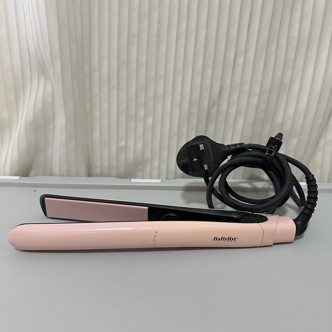 Babyliss Paris hair iron (Category: Hair) located in Manila. Submitted by secondsnuggle (Listing ID 1469827326, Image 1). Description: Safe for hair. Ceramic titanium Srp ₱5,000.
