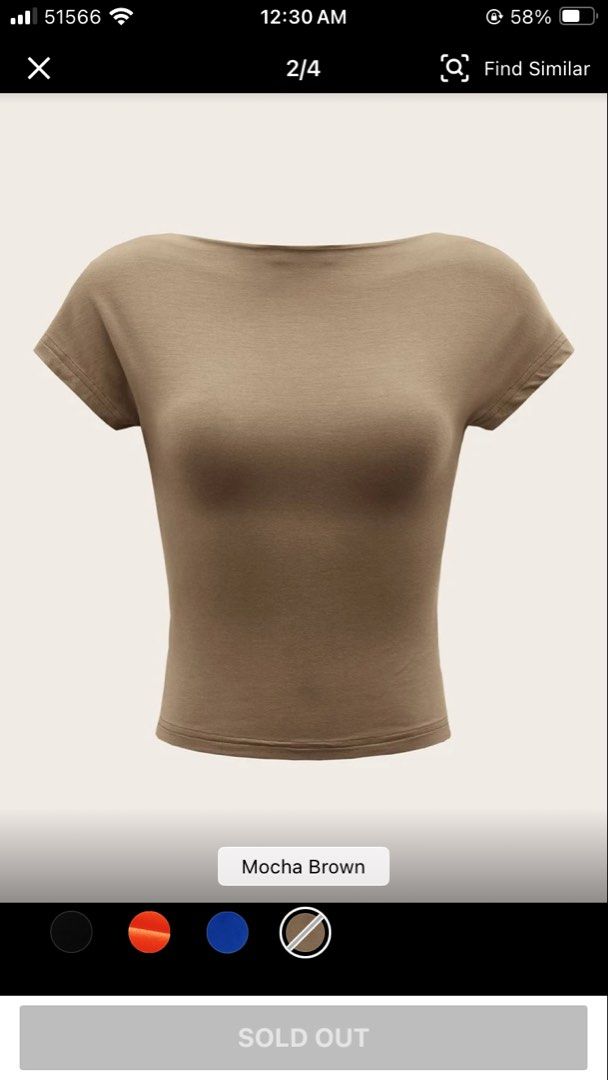 Backless Top (Category: Others Tops) located in Obando. Submitted by beabadobee__ (Listing ID 1469924783, Image 1). Description: Used once .