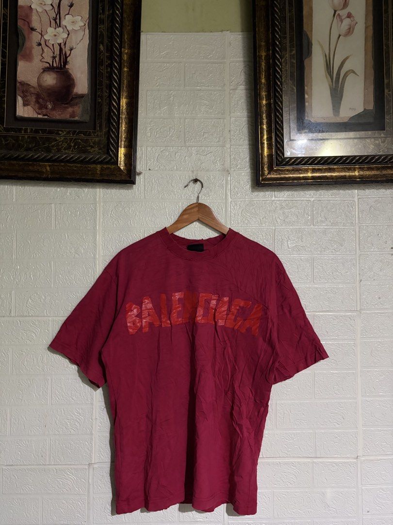 balenciaga distressed design (Category: Formal Shirts) located in Santa Rosa. Submitted by jeremydeas56388 (Listing ID 1469908226, Image 1). Description: size small on tag fit to medium to large no issue as new.