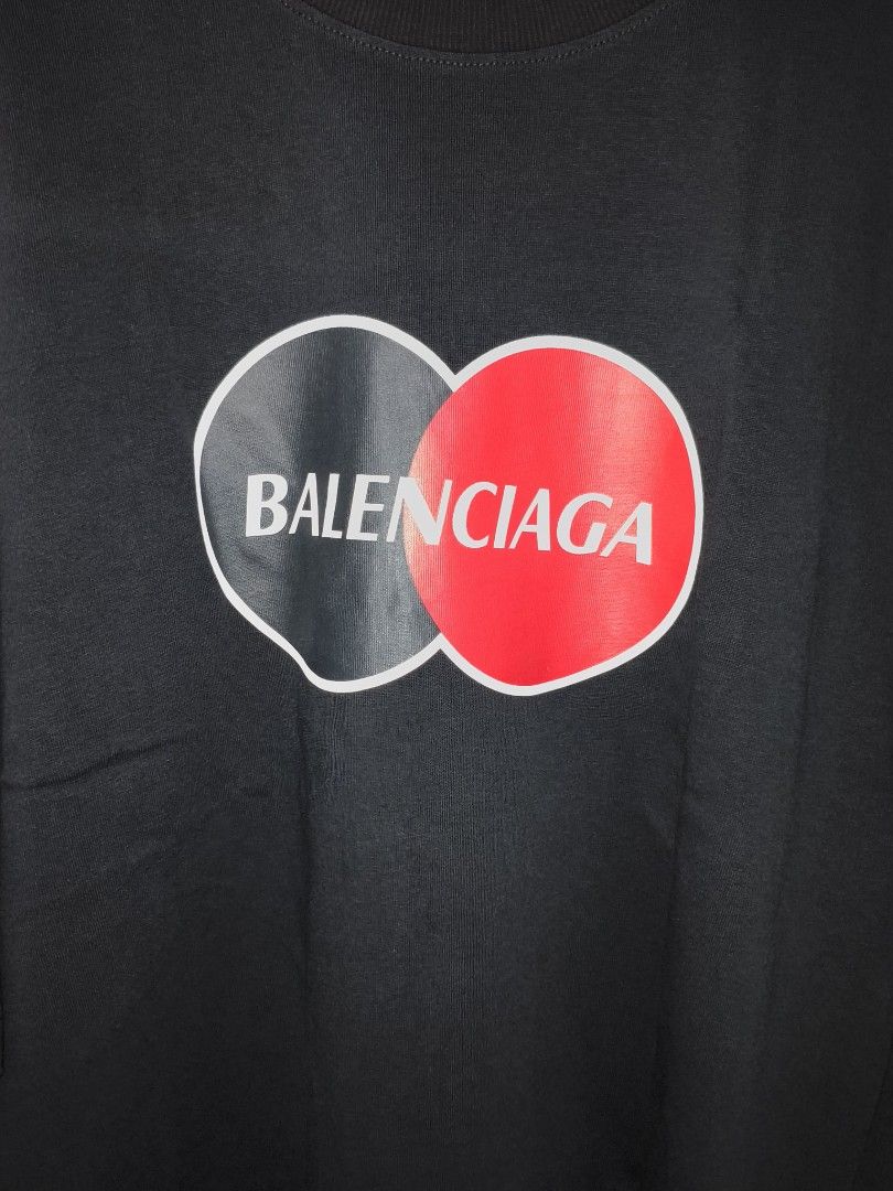 Balenciaga Mastercard Logo (Category: Tshirts & Polo Shirts ) located in Cebu City. Submitted by south_thrift (Listing ID 1469834619, Image 2). Description: 24" X 29" Dimensions Fits to XL.