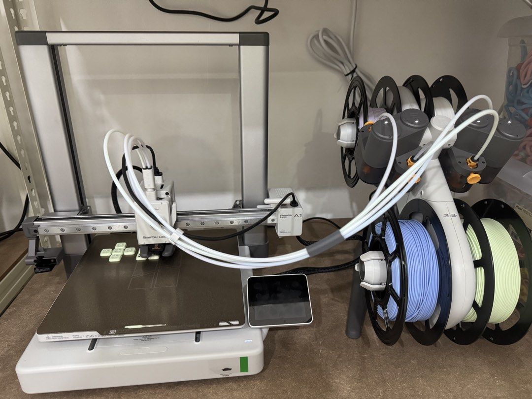 Bambu Lab A1 3D Printer with AMS Lite, Computers & Tech, Printers ...