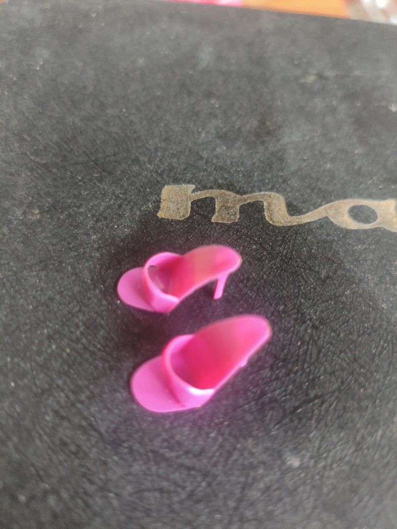 barbie shoes (Category: Kids Toys) located in Imus. Submitted by glamdoll.co (Listing ID 1469836956, Image 1). Description: this is mattel heels made in ph 🇵🇭 fits 1960s barbie, 1970s barbie etc ship via j&t.