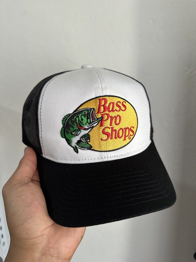 Bass Pro Shops Trucker Hat Mesh Cap (Category: Caps & Hats) located in Quezon City. Submitted by crisfortyshop (Listing ID 1469912355, Image 2). Description: Authentic Bass Pro Shops Embroidered Trucker Caps 💯Legit Authentic Original 📥 -LbcJnt Lalamove .