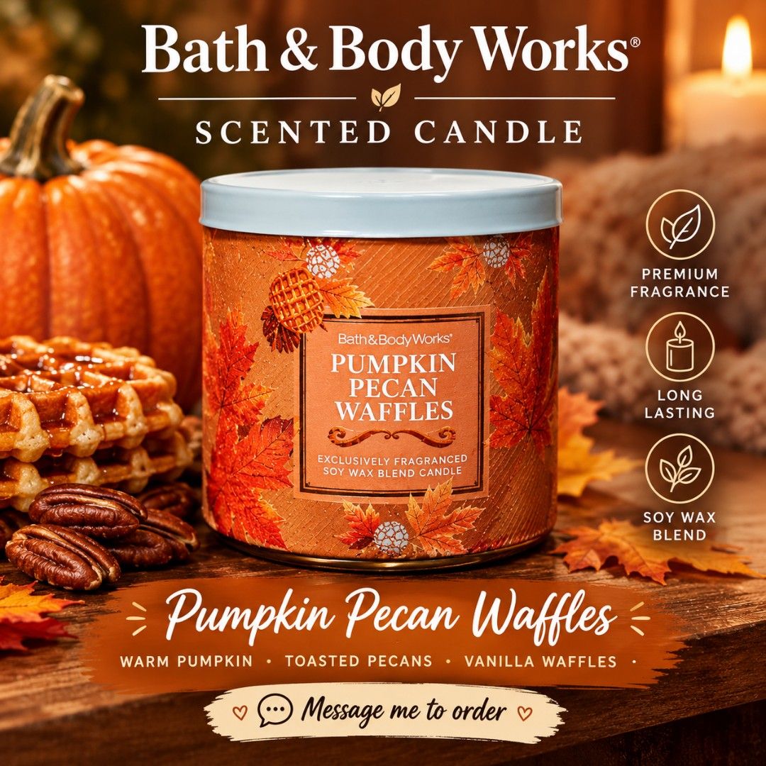Bath & Body Works Scented Candle - Multiple Scents (Category: Home Fragrance) located in Quezon City. Submitted by cedie0503 (Listing ID 1469880492, Image 2). Description: 🕯️✨ BATH & BODY WORKS 3-WICK SCENTED CANDLE ✨🕯️ 🎁 ₱1,050 ONLY! Make every moment extra special with the wonderful scents of Bath & Body Works! Perfect for your home, relaxation time, or as a thoughtful gift for someone special. 💝 ✨ WHAT'S INCLUDED? ✔️ Original Bath & Body W