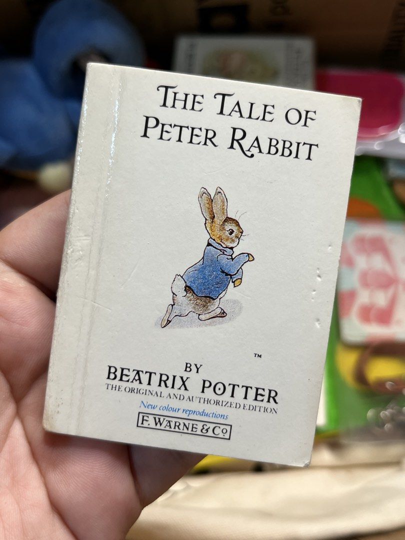 Beatrix Potter The Original Peter Rabbit Miniature Collection 1 (Category: Storybooks) located in Gapan. Submitted by lunashop14 (Listing ID 1469829592, Image 2). Description: - Authentic Beatrix Potter miniature book collection published by Frederick Warne & Co. - Includes 4 beloved classic stories: The Tale of Peter Rabbit, The Tale of Mrs. Tiggy-Winkle, The Tale of Ginger and Pickles, and The Tale of Benjamin Bunny - Features the original char
