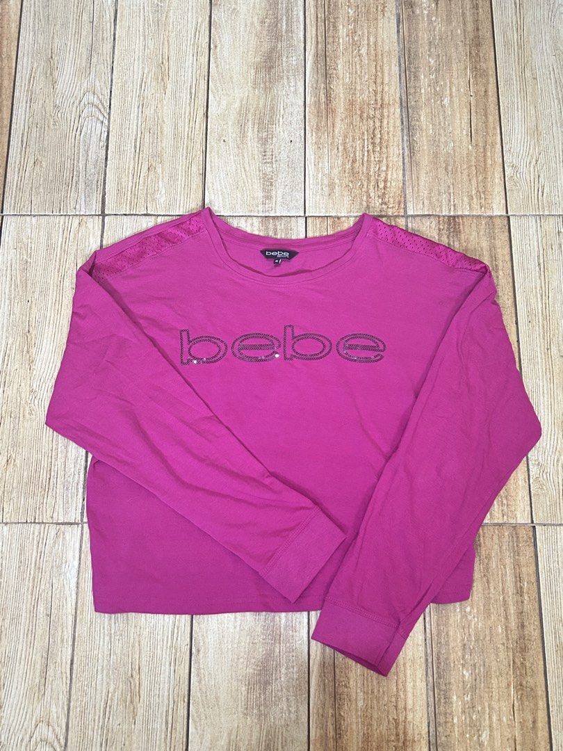 Bebe Sport Pink Long Sleeve | Y2K (Category: Longsleeves) located in Rizal. Submitted by lune.reissells (Listing ID 1469823707, Image 1). Description: .