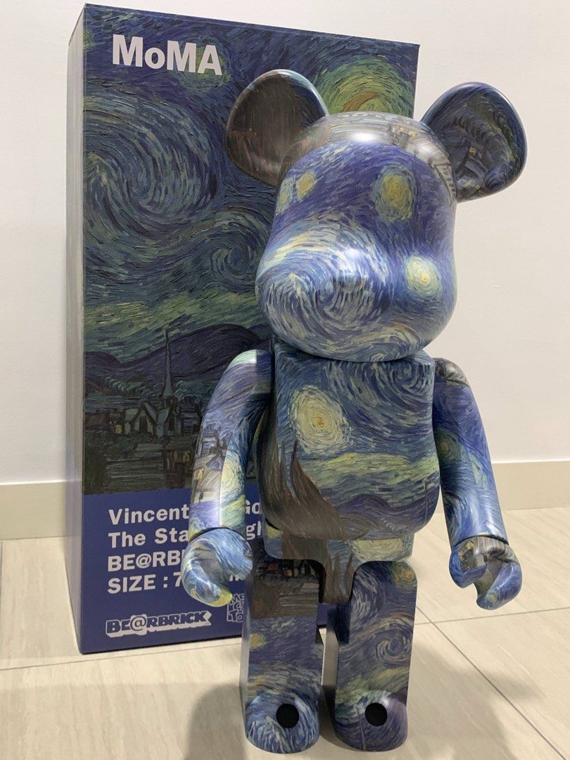 BE@RBRICK Vincent van Gogh The Starry Night 1000%, Toys & Collectibles ...