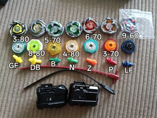 Beyblade X Bits, Toys & Collectibles, Toys, Action & Battle Toys on ...