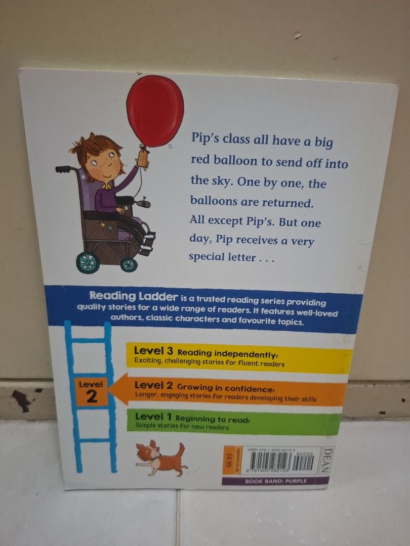Ladder Clean Big Red Balloon Reading Ladder Level 2 Anne Fine, Hobbies & Lifestyle ...