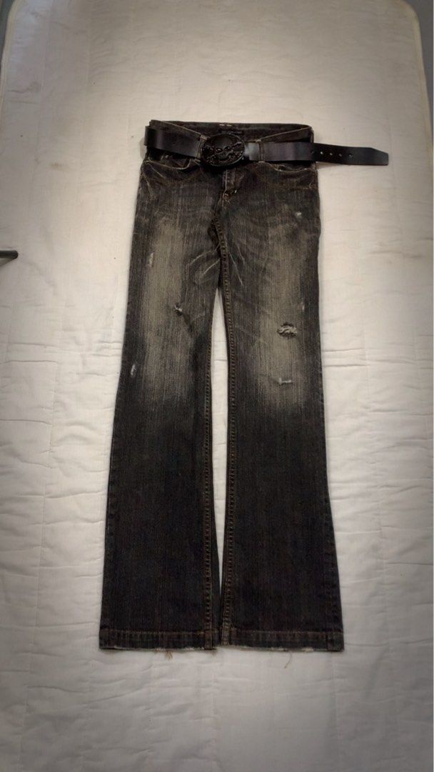 Bigjohn jp (Category: Jeans) located in Aloran. Submitted by cowskin_927 (Listing ID 1469905974, Image 1). Description: Big john Waist 30 Length 43 Hem 8 Rise 9.5.
