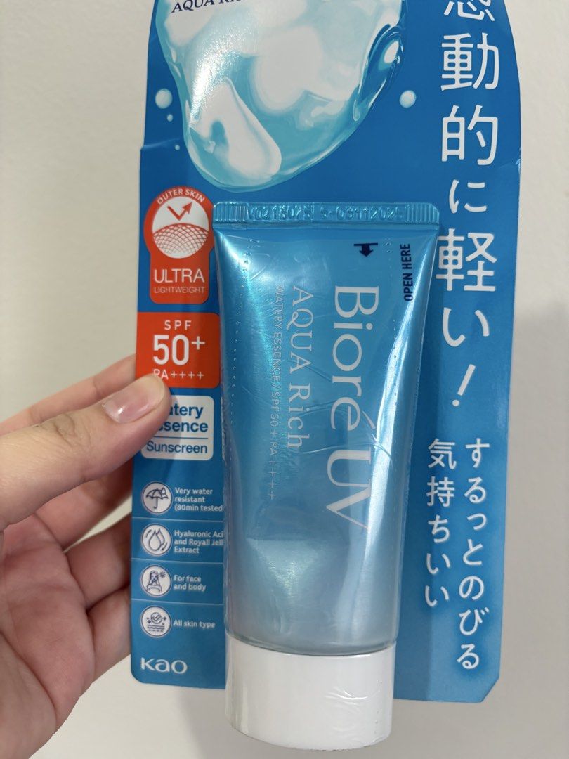 BIORE UV AQUA RICH SUNSCREEN (Category: Face Care) located in Manila. Submitted by _snapnsell (Listing ID 1469846178, Image 2). Description: .