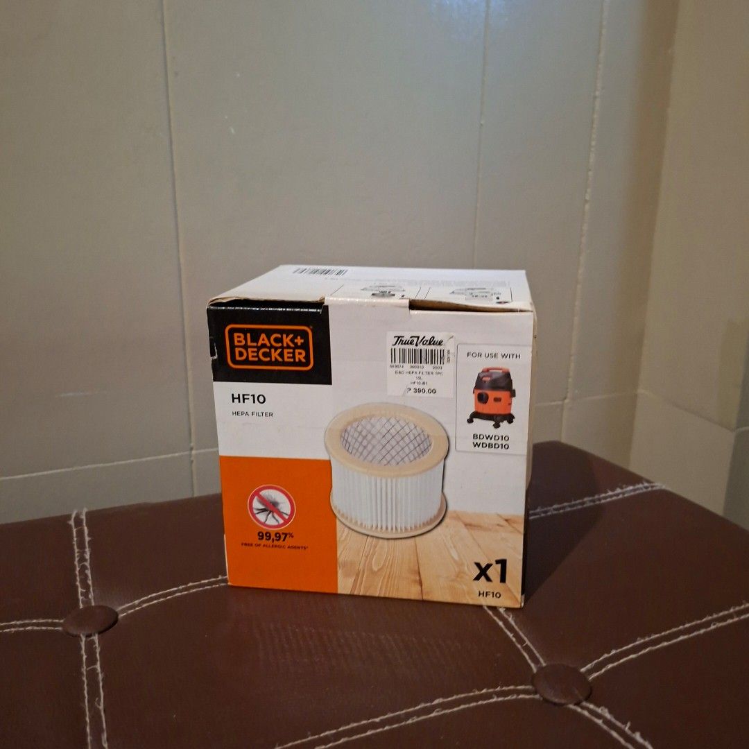 Black+Decker hf 10 hepa filter for vacuum (Category: Craft Supplies & Tools) located in Manila. Submitted by d_real_deal (Listing ID 1469937208, Image 2). Description: .