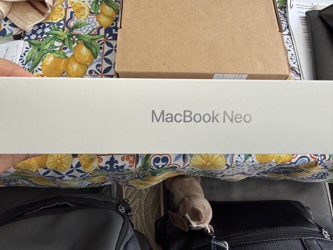 Bnew MacBook Neo , Silver (Category: Laptops & Notebooks) located in Taguig. Submitted by scalpeljm (Listing ID 1469886815, Image 3). Description: 8 G Ram 512 GB Silver Brand new , sealed Raffle won Abenson’s price : P 54,990 Power Mac Center : P 56,990 .