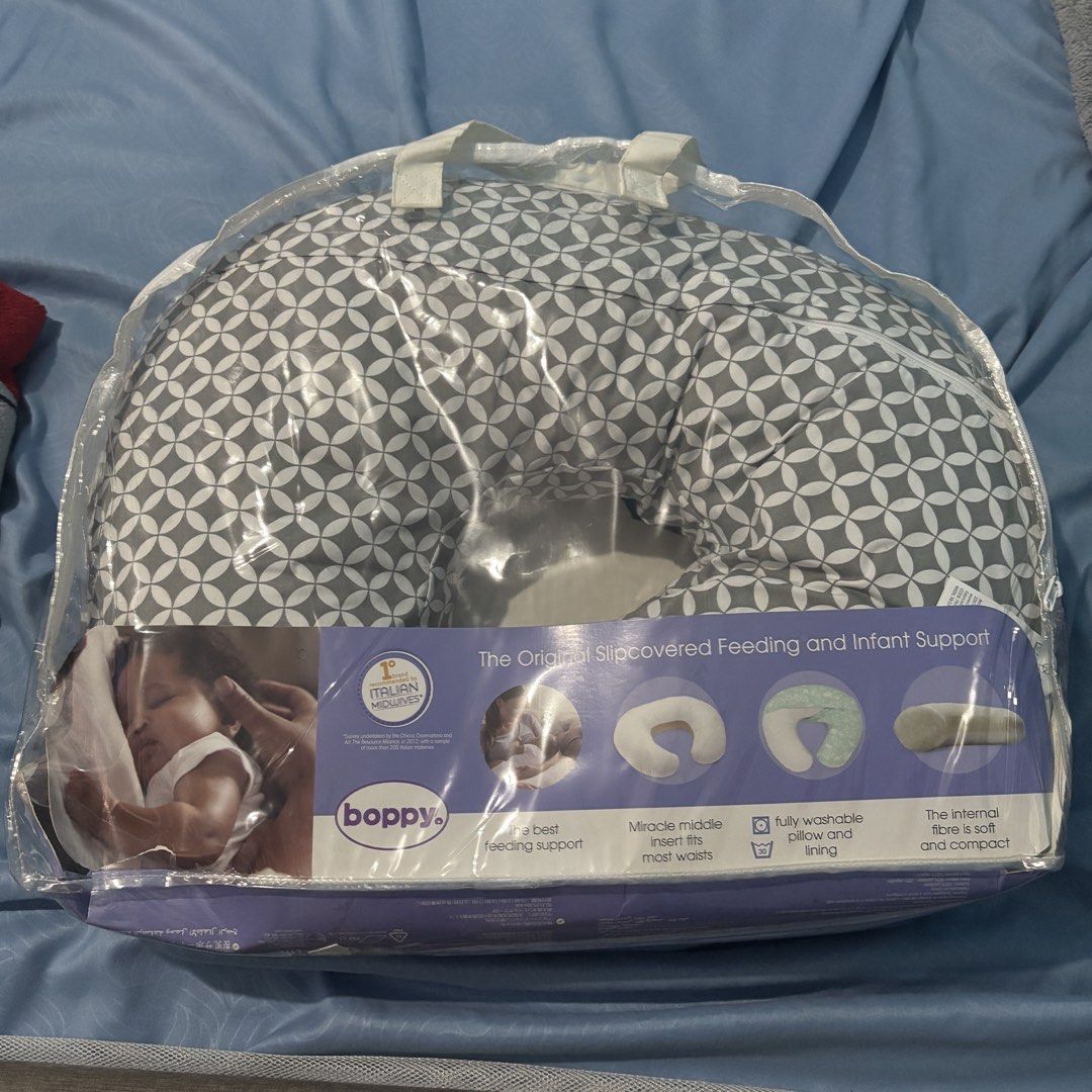 Boppy Feeding and Infant Support Pillow (Category: Breastfeeding & Bottle Feeding) located in Manila. Submitted by sweetlikesoju (Listing ID 1469851644, Image 2). Description: 👥 No meet-ups for safety purposes 📦 GoGo Xpress / Grab Express / Borzo Delivery from Novaliches, QC / Malate, Manila 💳 GCash / Maya / PayPal / BPI.