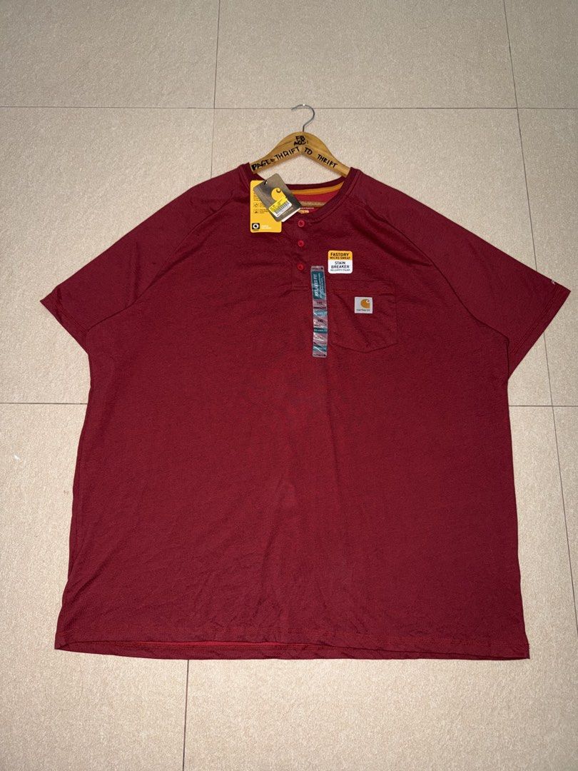 BRAND NEW CARHARTT FORCE TSHIRT BIG SIZE (Category: Activewear) located in Manila. Submitted by triptothrift7 (Listing ID 1469793362, Image 1). Description: message if you are interested! for fast transaction BRAND NEW CARHARTT FORCE TSHIRT BIG SIZE for only 1300 size 3XL on tag width 29-30 x 33 length as new condition no issue excellent condition color rate 9/10 mode of payment gcash or bank transfer location Biñan laguna.