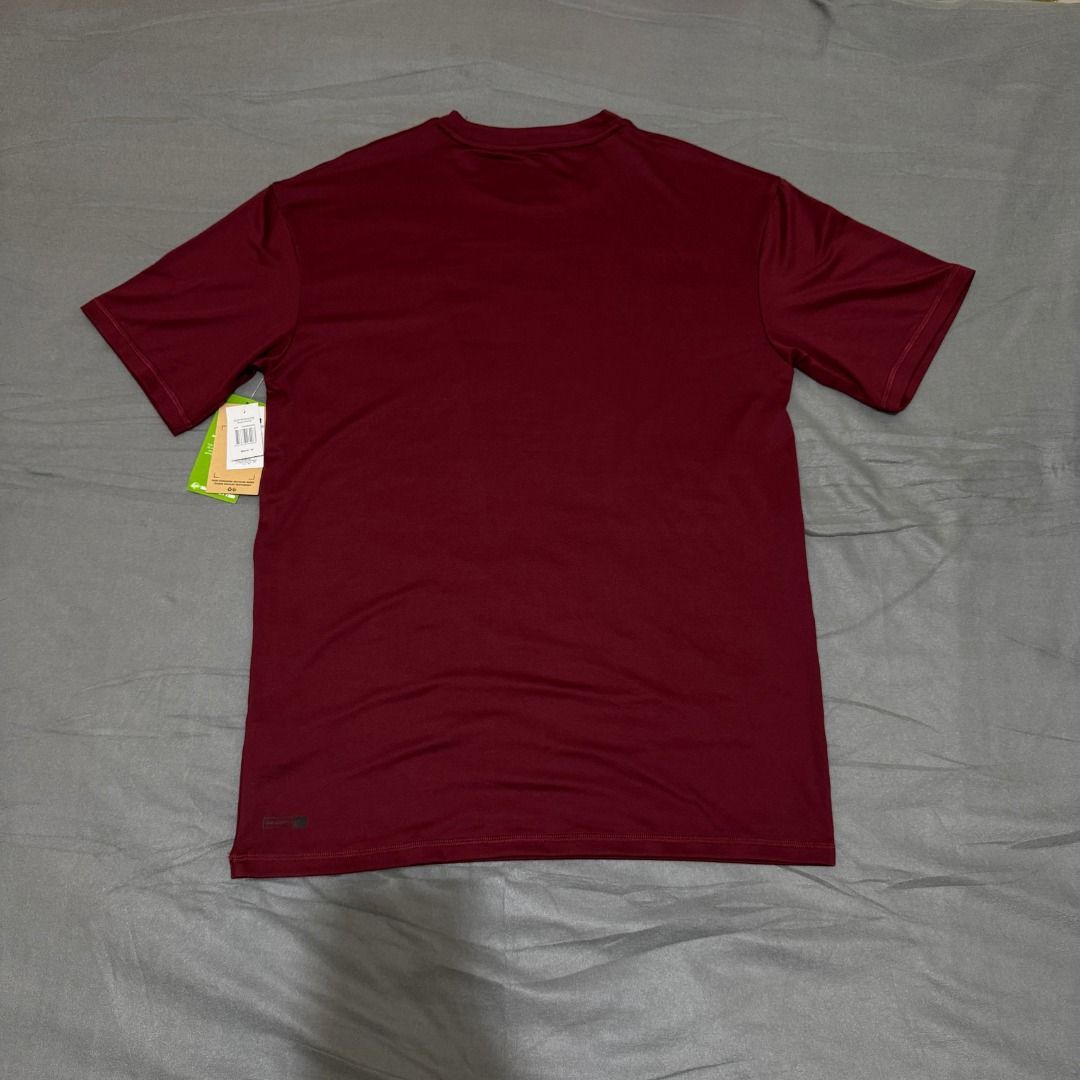 (Brand New) Quiksilver Mens Solid Streak Surf Shirt - Ruby Wine (US Size Medium) (Category: Swim Top & Rash Guards) located in Makati City. Submitted by Xerberus (Listing ID 1469862199, Image 3). Description: (Brand New) Quiksilver Mens Solid Streak Surf Shirt (US Size Medium) - Condition: Brand New (Unworn/Unused) - Colour: Ruby Wine - Solid - Fit: Loose fit - Size: Medium (US sizing - bigger than Asian sizing) - Cotton-feel recycled fabric - UP