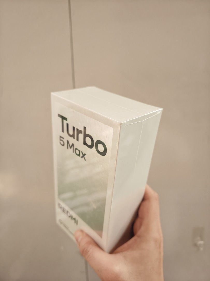 BRAND NEW REDMI TURBO 5 MAX (Category: Xiaomi) located in Manila. Submitted by sean_paul (Listing ID 1469905636, Image 2). Description: FOR SALE: Brand New Sealed Redmi Turbo 5 Max 5G (12GB RAM / 256GB Storage) Price: P 23,000 📍 Location: BGC or Pasay.. 💬 Meetup NCR area / Pickup Battery: 9000mAh Chipset: 9500s MediaTek Last One ito.