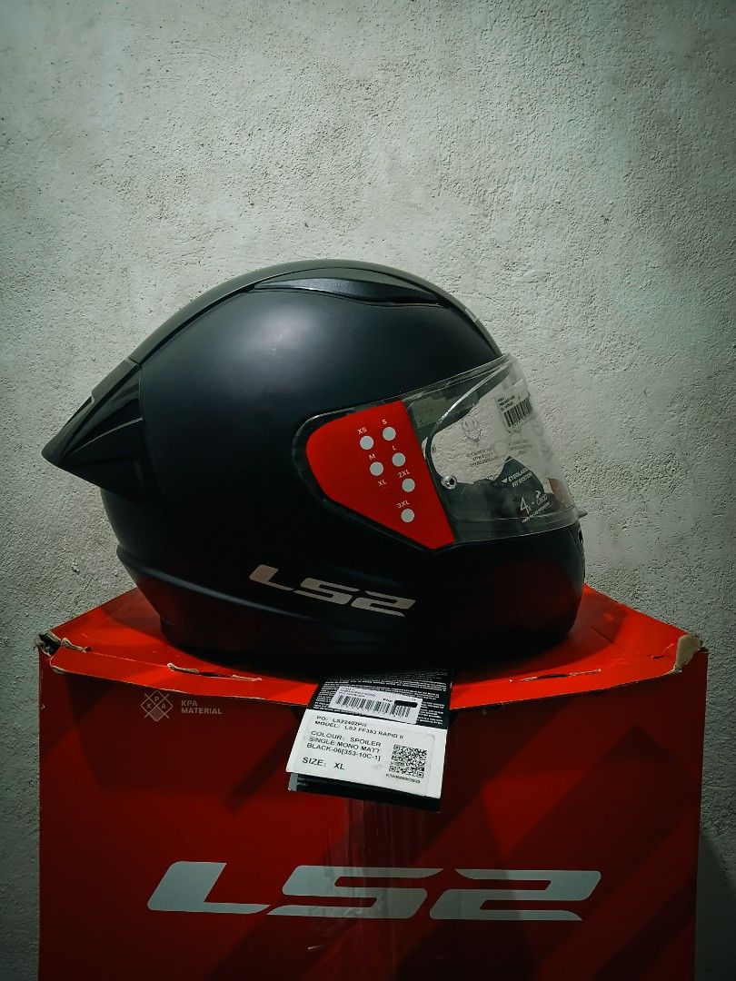 (BRANDNEW)LS2 HELMET RAPID II & STORM II (Category: Caps & Hats) located in Manila. Submitted by itchuboysean (Listing ID 1469906552, Image 2). Description: ORIGINAL LS2 HELMETS – BELOW SRP! ​Selling brand new / fresh LS2 full-face helmets well below retail price! Great value, quality protection, and stylish finishes. ​📌 Available Models & Sizes: ​LS2 RAPID II – Matte Black (Size XL) | ₱3,300 ​LS2 STORM II – Fist (Size L) | ₱3,300 ​LS2 STORM II 