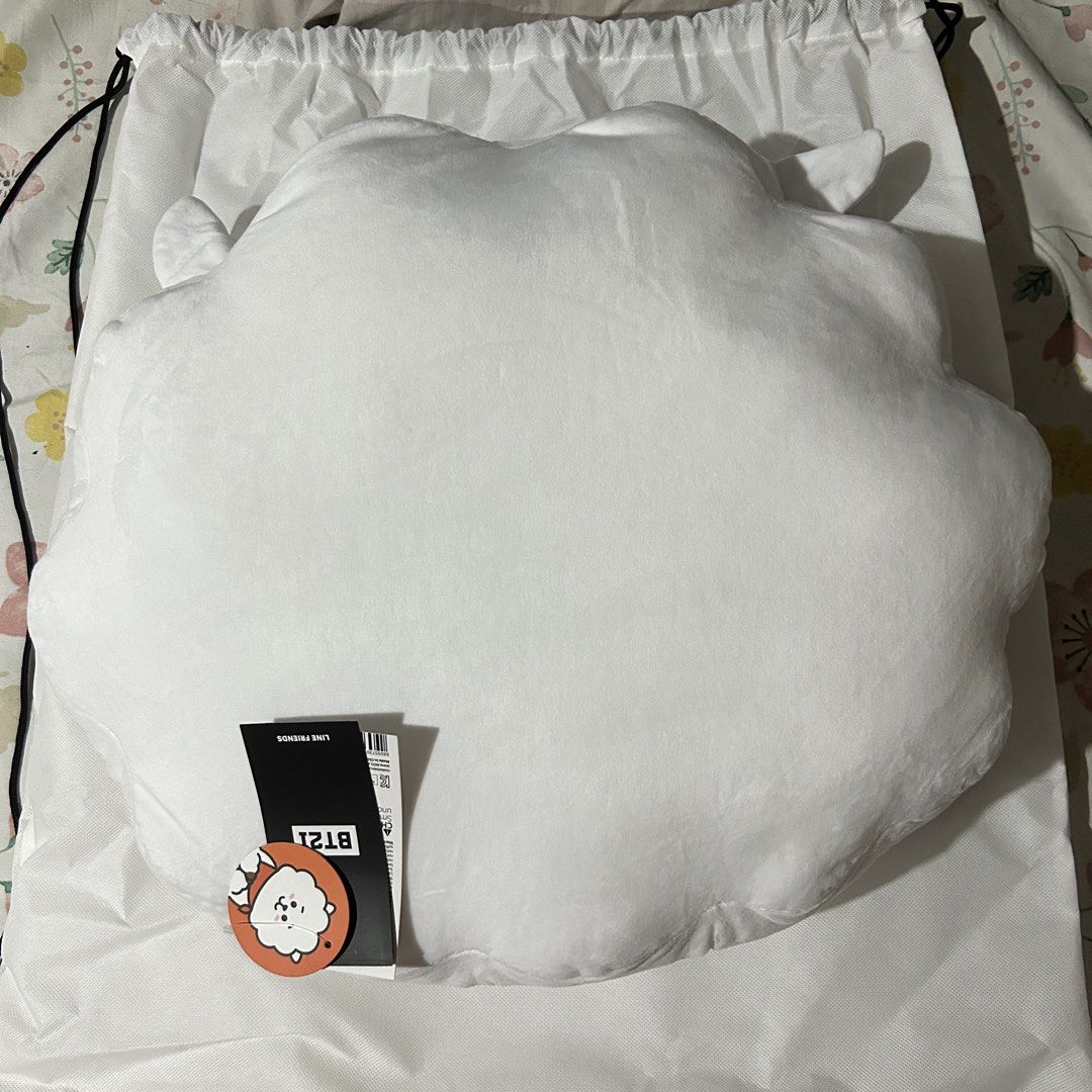 BT21 42cm Cushion - RJ (Category: K-Wave Merchandise) located in Antipolo. Submitted by smqp_ (Listing ID 1469851274, Image 3). Description: On-hand ready to ship. Official. Authentic. From Line Friends Korea. With Tag and Dust Bag..