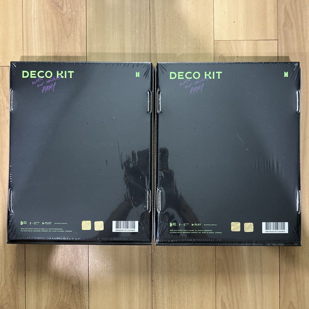 BTS Deco Kit (Sealed) (Category: K-Wave Merchandise) located in Antipolo. Submitted by smqp_ (Listing ID 1469874641, Image 3). Description: Brand New. Original. Authentic. Sealed. From South Korea.