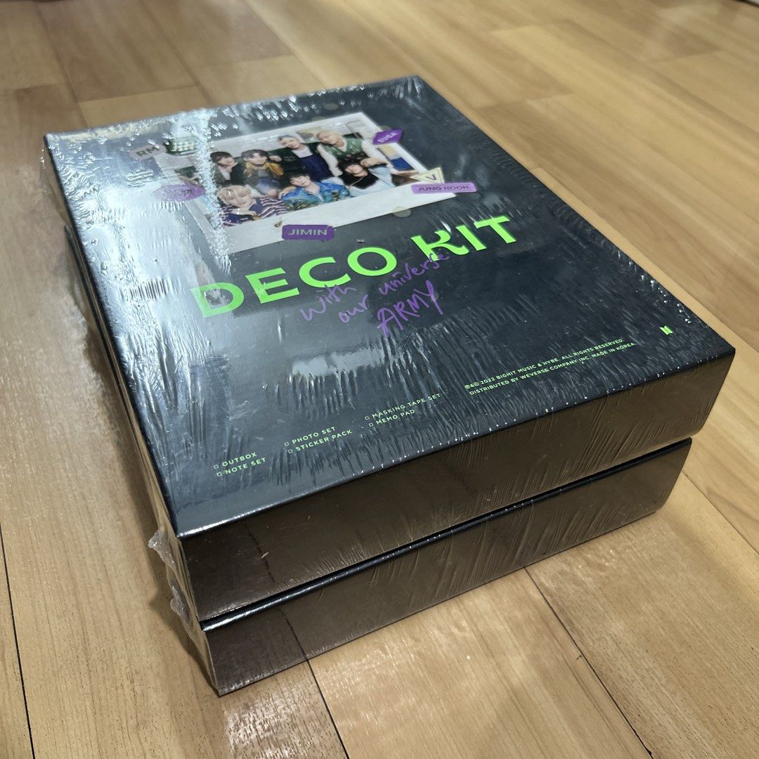 BTS Deco Kit (Sealed) (Category: K-Wave Merchandise) located in Antipolo. Submitted by smqp_ (Listing ID 1469874641, Image 2). Description: Brand New. Original. Authentic. Sealed. From South Korea.
