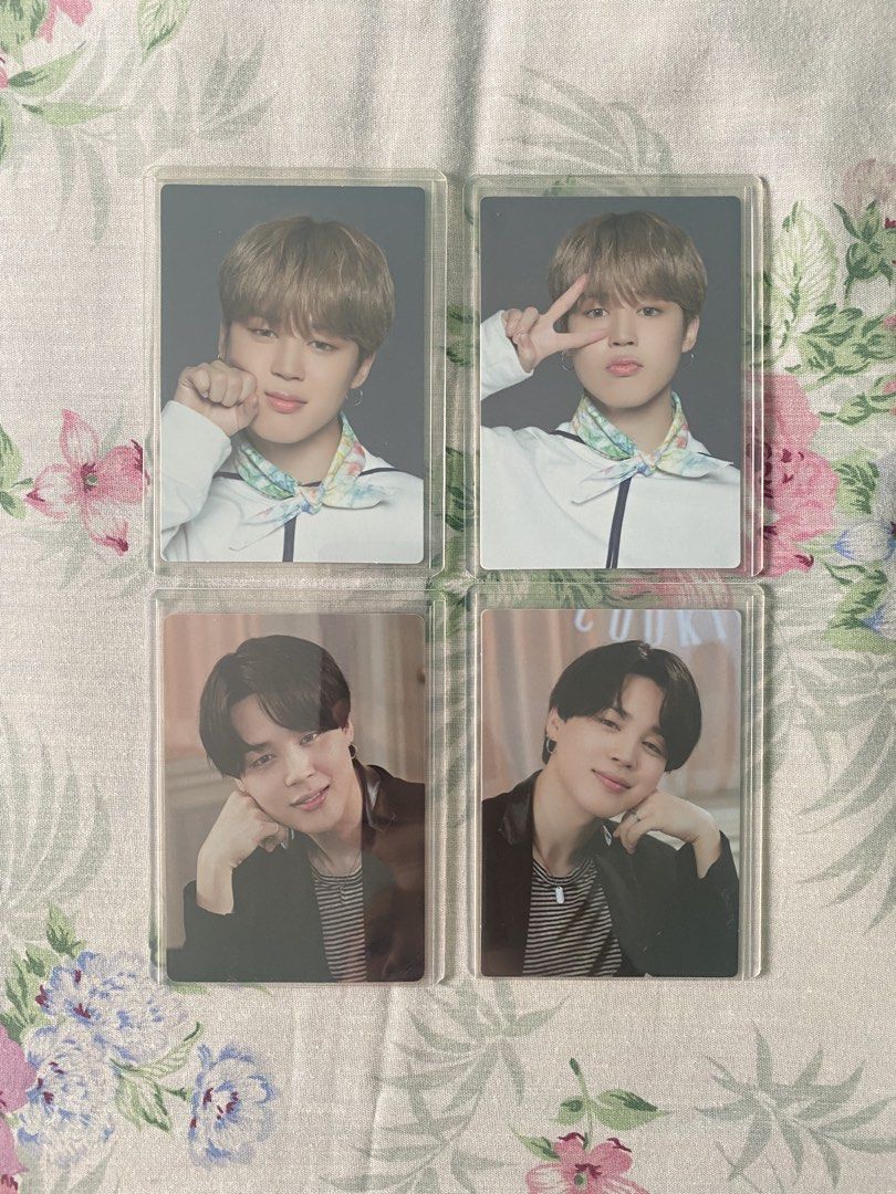 BTS Jimin Mini PC Set (Category: K-Wave Merchandise) located in Muntinlupa City. Submitted by glossrunch (Listing ID 1469836359, Image 1). Description: P350 + lsf *all stored in sleeves and binder *actual photos posted rfs: decluttering GCash/BPI J&T sched Fri-Sat 8am to 11am 🏷️ bts rm jin suga jhope jimin v jungkook arirang pc swz ptd .