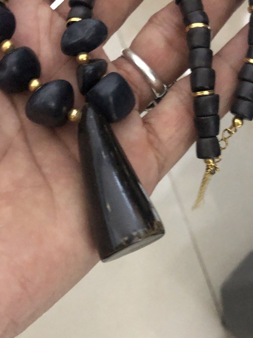 Bufa-po horn necklace (Category: Necklaces) located in Manila. Submitted by anneverz (Listing ID 1469877744, Image 2). Description: Buffalo horn Necklace .