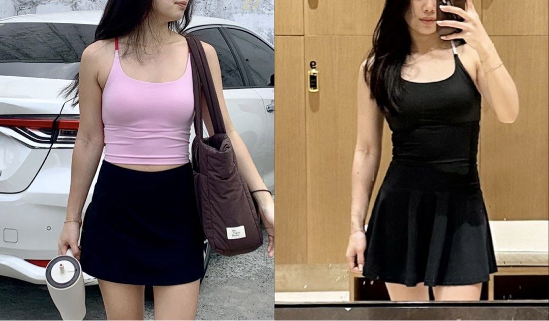 BUNDLE Active wear tops (Category: Activewear) located in Manila. Submitted by brownbutterlatte (Listing ID 1469790760, Image 1). Description: Used several times. Good condition. RFS: Decluttering. .