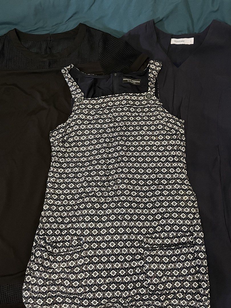 (BUNDLE) Dress (Category: Dresses) located in Quezon City. Submitted by declutteringbyjam (Listing ID 1469791265, Image 1). Description: -preloved -small to medium -bundle for 800 -350 each -additional for sf .