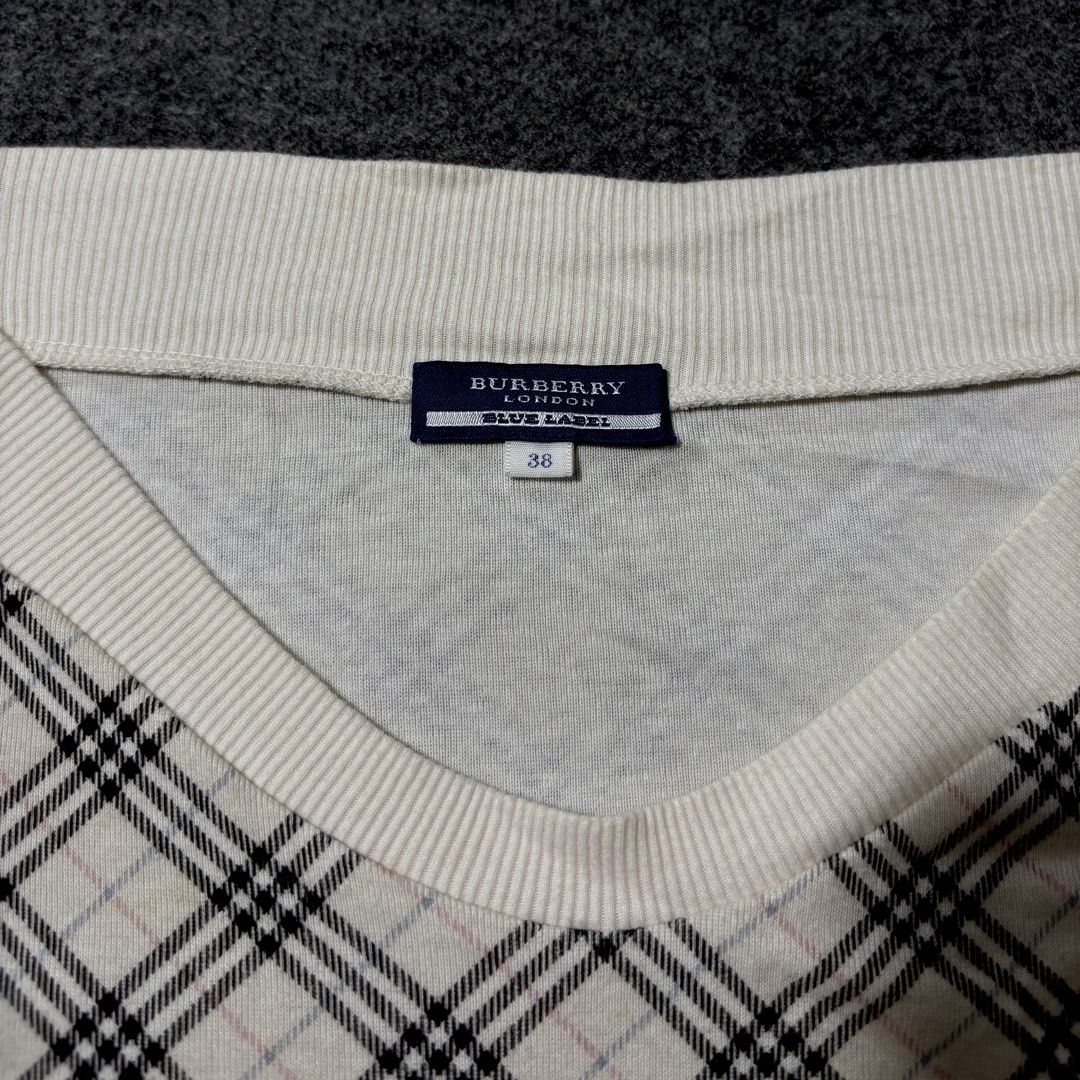 Burberry Blue Label Nova Check off-shoulder (Category: Longsleeves) located in Mabalacat. Submitted by alternativegooods (Listing ID 1469857389, Image 2). Description: MEASUREMENTS (inches) ⌗ width 15.8 ⌗ length 20 ⌗ sl 14 - Excellent condition ★ Brand New (cut tag) ★ Ready to wear. ★ Color may vary slightly due to lighting. ★ Manage your expectations, these are pre-loved/thrifted items. ★ Ship via J&T Express & Lalamove. .