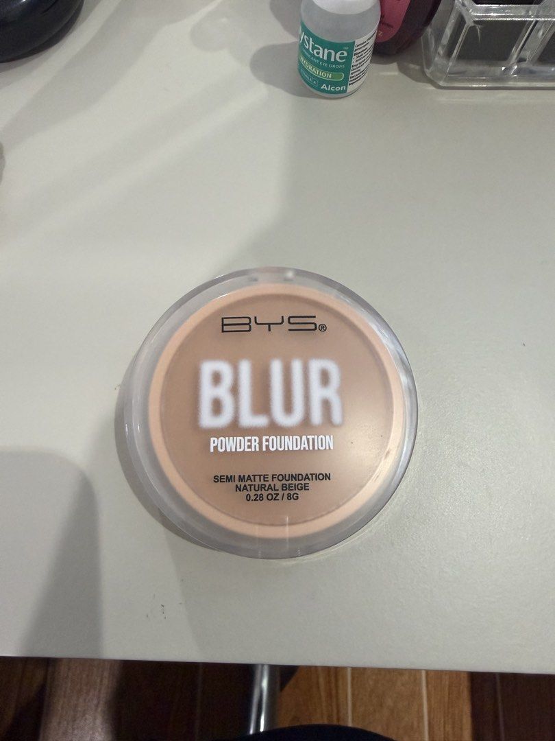 BYS blur powder foundation (Category: Makeup) located in San Pedro. Submitted by lovedbymeclothes (Listing ID 1469811529, Image 1). Description: still close wrong shade natural beige.